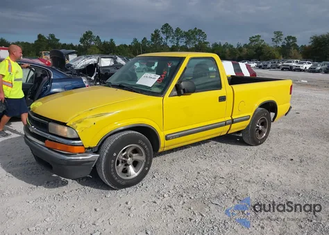2000 Chevrolet S-10 Ls from USA, damaged, VIN 1GCCS14W8YK199763